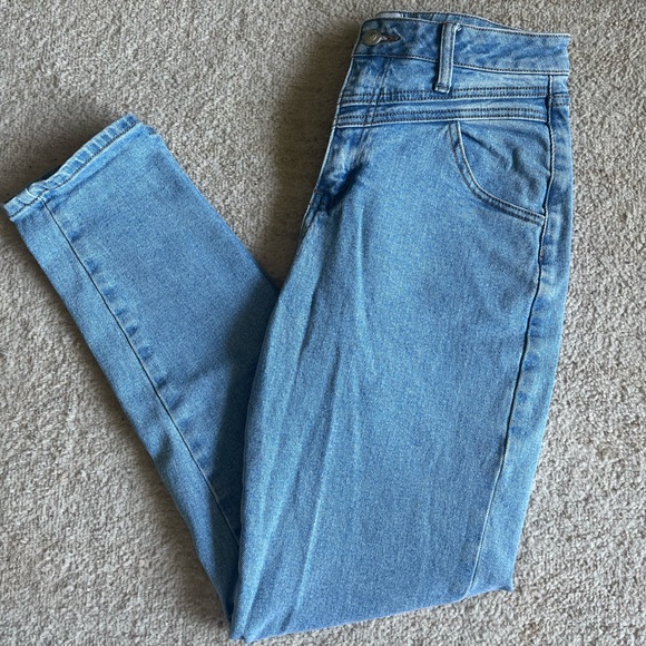 Leila Yolk Mom Denim Jeans | Princess Polly - Picture 4 of 11